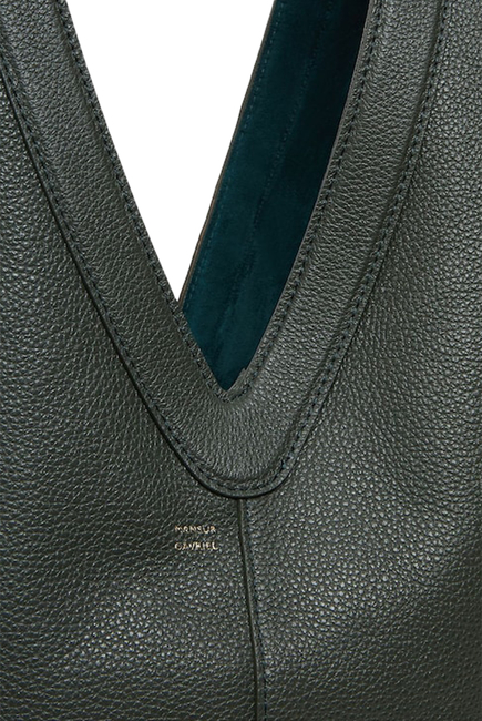 Soft M Leather Hobo Bag